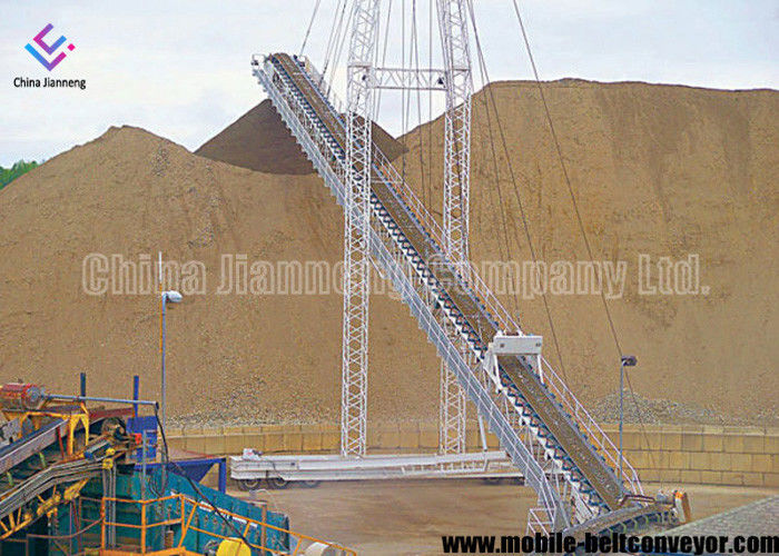 Cao Incline Truck Tải dỡ tải Băng tải, Khai thác mỏ Luyện kim Than Công nghiệp Xe tải Loading Belt