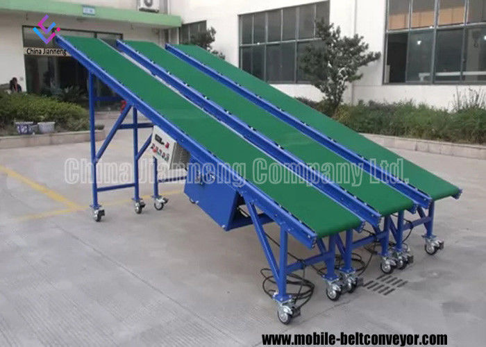 Incline di động hạt tải xe tải băng tải tải với lớn Dip và Steep Angle