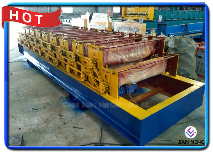 Auto PLC điều khiển thủy lực cuộn hình thành máy, mái thép tấm lợp tấm máy