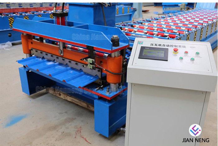 Khung kim loại Stud Roll Forming Machine Theo dõi vật liệu thép ánh sáng cho mái cong
