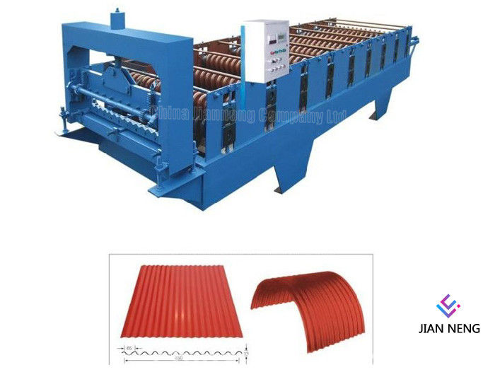 Máy lợp mái bằng kim loại đứng tự động 380V với tốc độ 0-15 M / phút