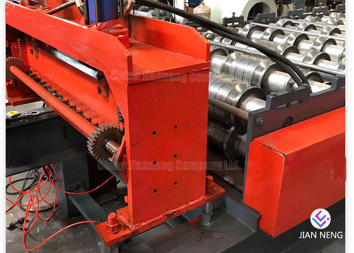 Màu kim loại hồ sơ tấm lợp kim loại lợp máy với 3 nhóm con lăn
