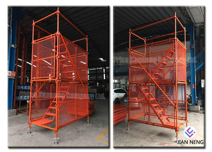Đơn giản nhanh chóng cài đặt an toàn xây dựng Cage, Bước thang Cage Đối với Subway Tunnel