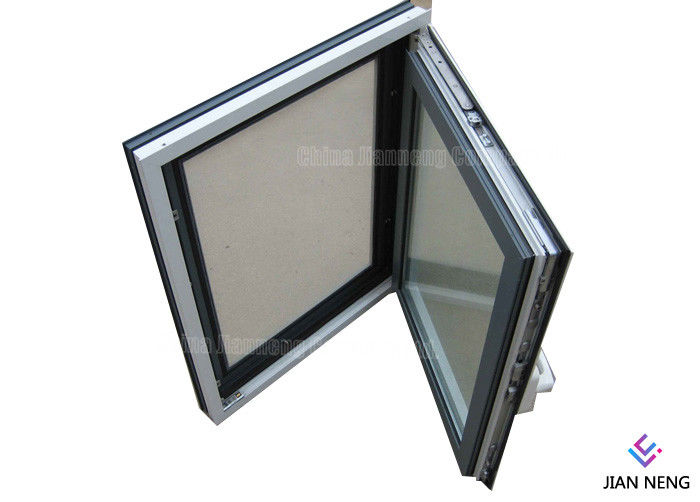 Cửa nhôm và cửa ra vào bằng nhôm ngoài trời Tiết kiệm năng lượng với kính cường lực thấp