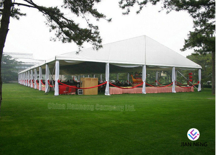 Luxury PVC chống thấm ngoài trời tán lều, lều sự kiện lớn với khung hợp kim nhôm