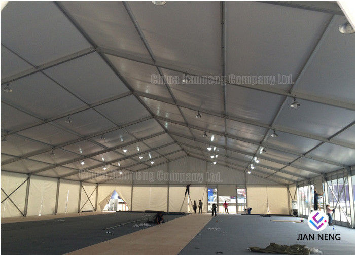 Luxury PVC chống thấm ngoài trời tán lều, lều sự kiện lớn với khung hợp kim nhôm