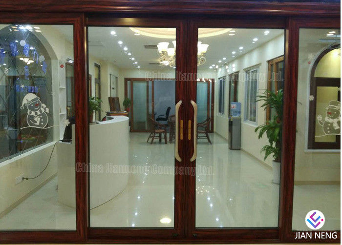 6063 Series nhôm cửa trượt hồ sơ, Mill Kết thúc nhôm kính hồ sơ cho Swing Door
