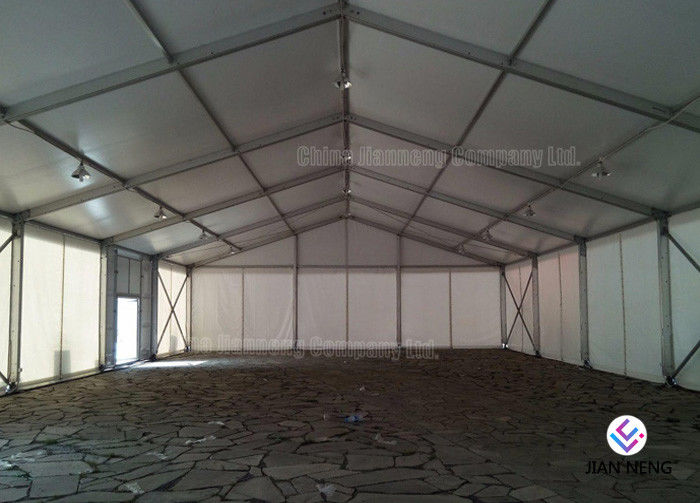 Lều lưu trữ công nghiệp lớn ngoài trời chuyên nghiệp với cửa cuốn 20 30M chiều rộng