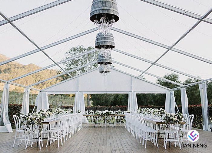 Clear Span Lều ngoài trời lớn PVC Cửa nhựa PVC Cửa nhựa PVC trong suốt