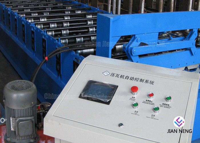 Máy tạo hình tấm tường 380V, Máy làm hồ sơ thép GI PPGI Tốc độ cao