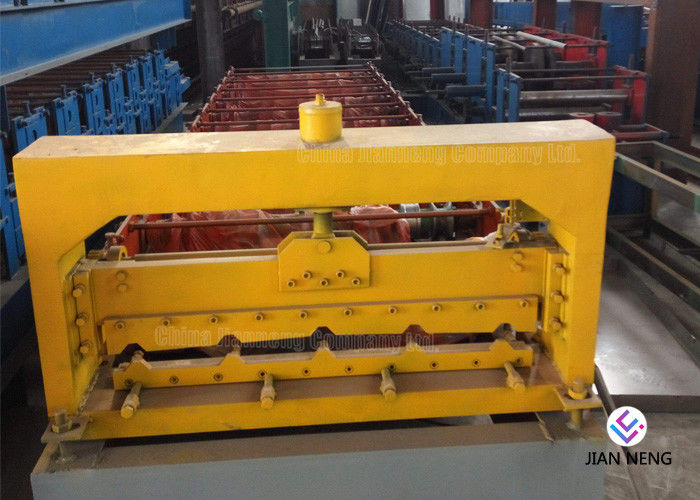 Tấm ốp IBR Tấm lợp kim loại, Máy tạo hình cuộn tường Điều khiển PLC