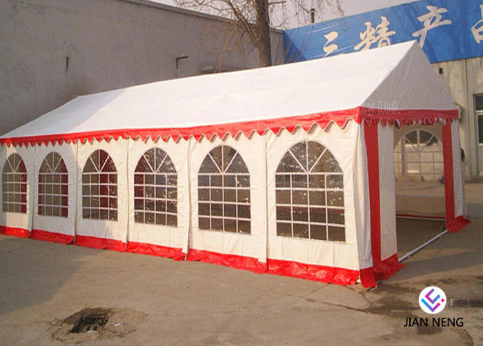 Kích thước tùy chỉnh Lều tiệc ngoài trời với cửa sổ rõ ràng PVC Sidewalls cho nhà thờ