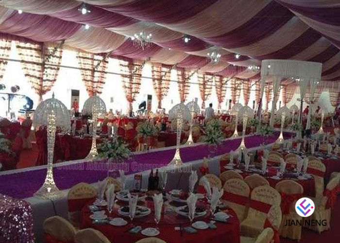 Lều Marquee Clear Span Lều nhôm cho nhà hàng, tiệc cưới theo phong cách châu Âu