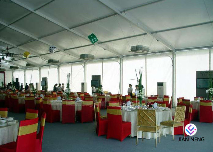 Hoạt động cưới ngoài trời PVC không thấm nước tùy chỉnh Hoạt động hôn nhân với tải trọng gió 100 ~ 120Km / H